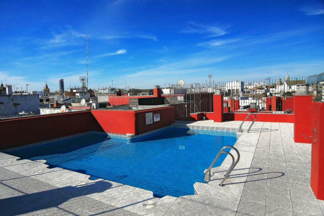 Ferienwohnung La Casa Del Conde Ybarra Sevilla Exterior foto